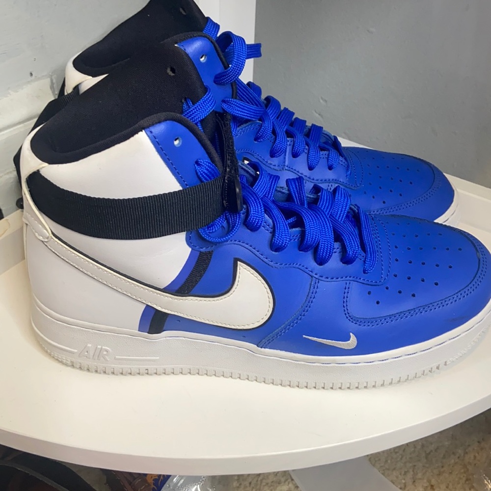 AIR FORCE 1 HIGH LV8 2 GS 'GAME ROYAL' GAME ROYAL/WHITE